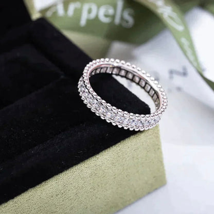 [ROSE]PERLEE DIAMOND SILVER RING