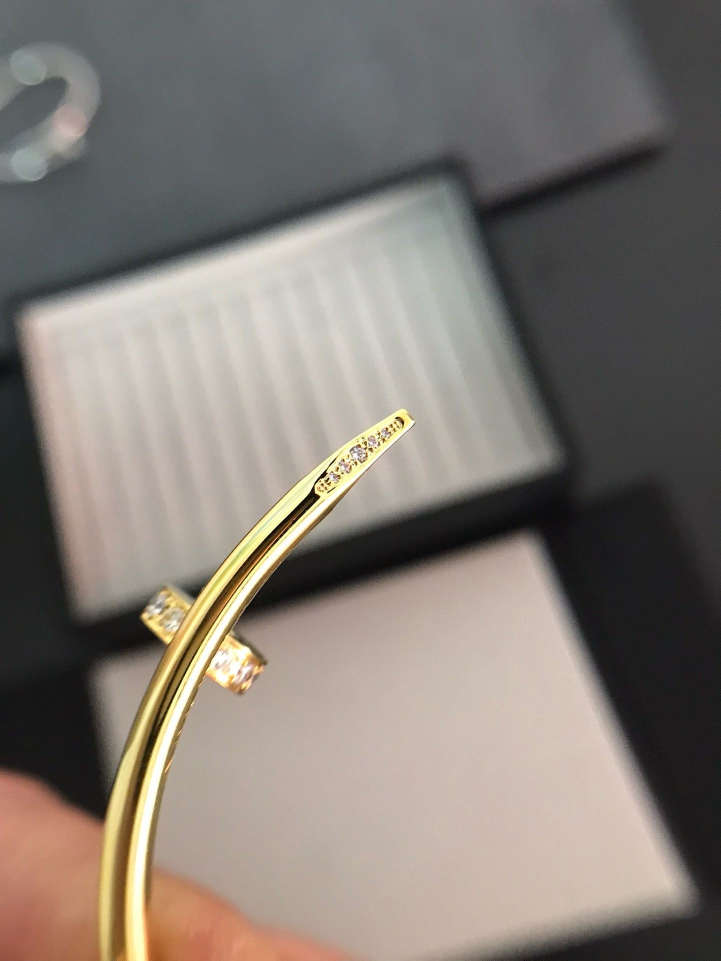 [ROSE]JUSTE BRACELET 3.5MM DIAMONDS