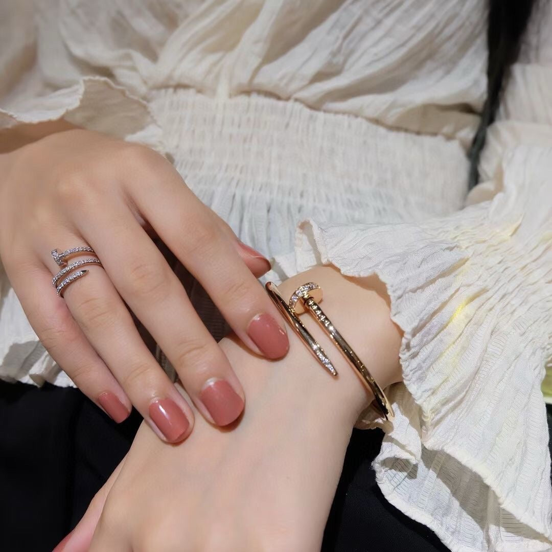 [ROSE]JUSTE BRACELET 3.5MM DIAMONDS