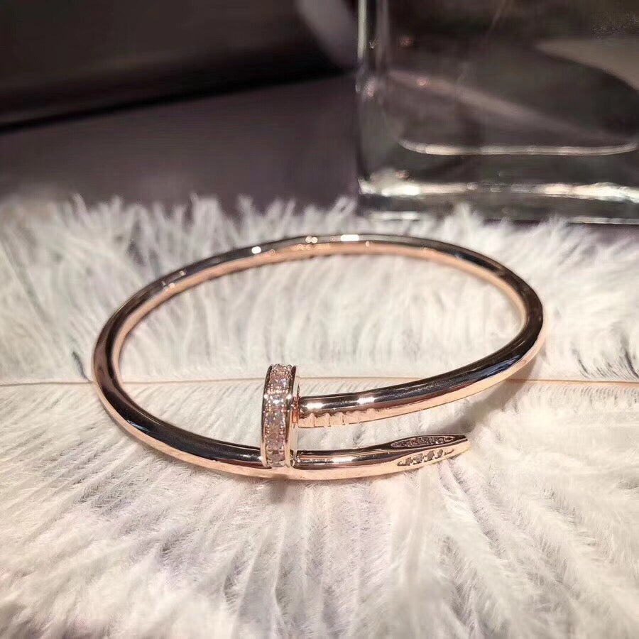 [ROSE]JUSTE BRACELET 3.5MM DIAMONDS