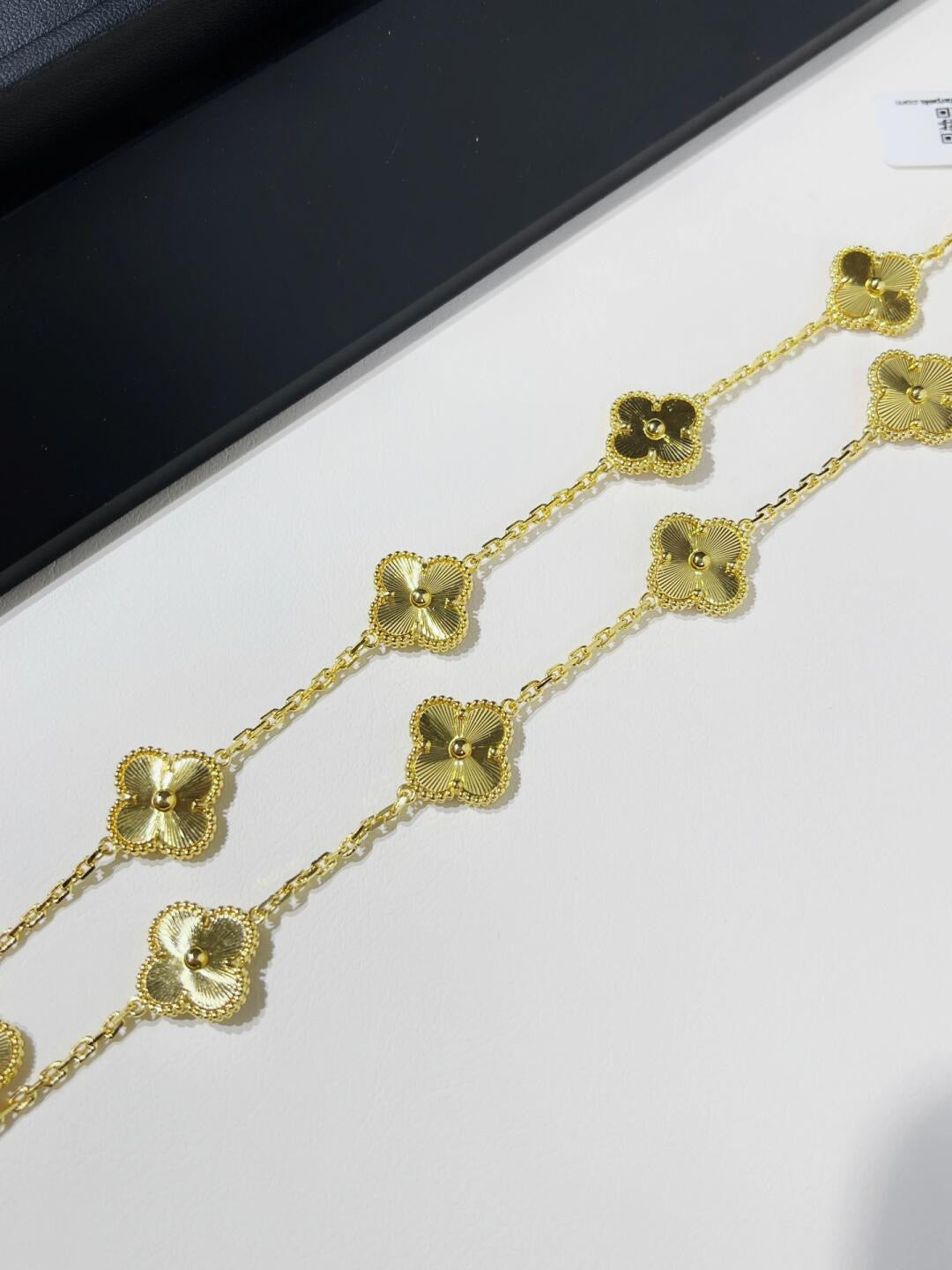 [Meteor Jewels]Clover 10 Motifs Gold Necklace