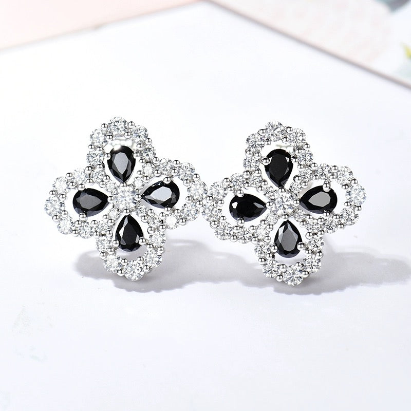 [Rose Jewels]LOOP EARRINGS FULL MOTIF DIAMOND 16MM