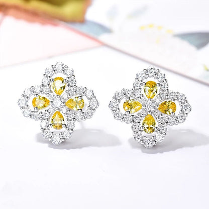 [Rose Jewels]LOOP EARRINGS FULL MOTIF DIAMOND 16MM