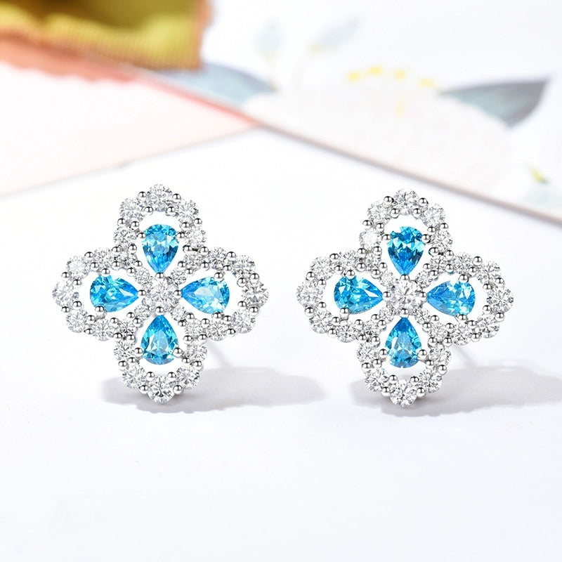 [Rose Jewels]LOOP EARRINGS FULL MOTIF DIAMOND 16MM