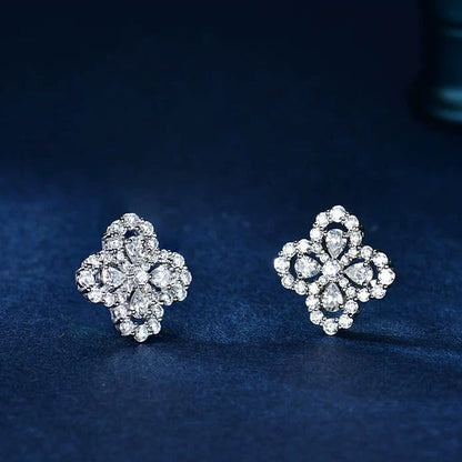 [Rose Jewels]LOOP EARRINGS FULL MOTIF DIAMOND 16MM