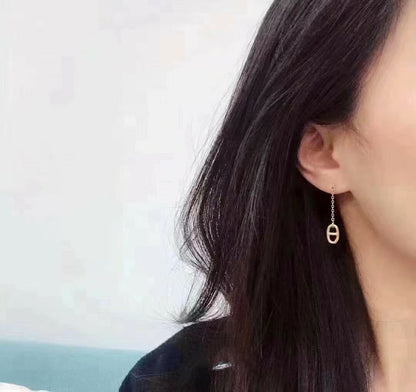 [Rose Jewels]CHAINE TASSEL EARRINGS