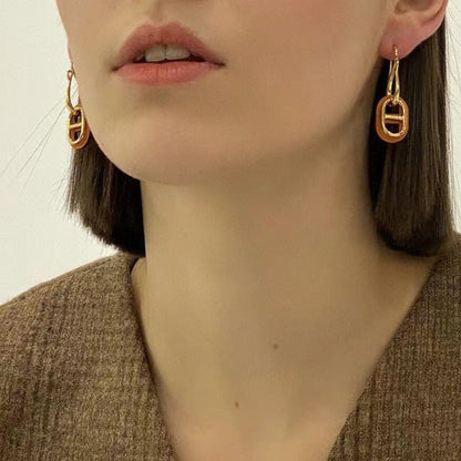 [Rose Jewels]HM O'MAILLON GOLD EARRINGS