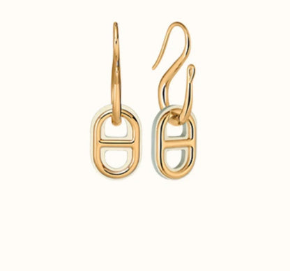 [Rose Jewels]HM O'MAILLON GOLD EARRINGS