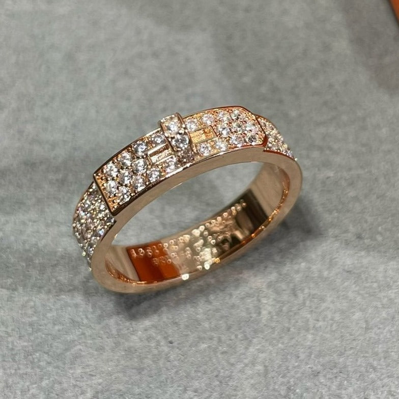 [Rose Jewels]KELLY PINK GOLD DIAMOND RING