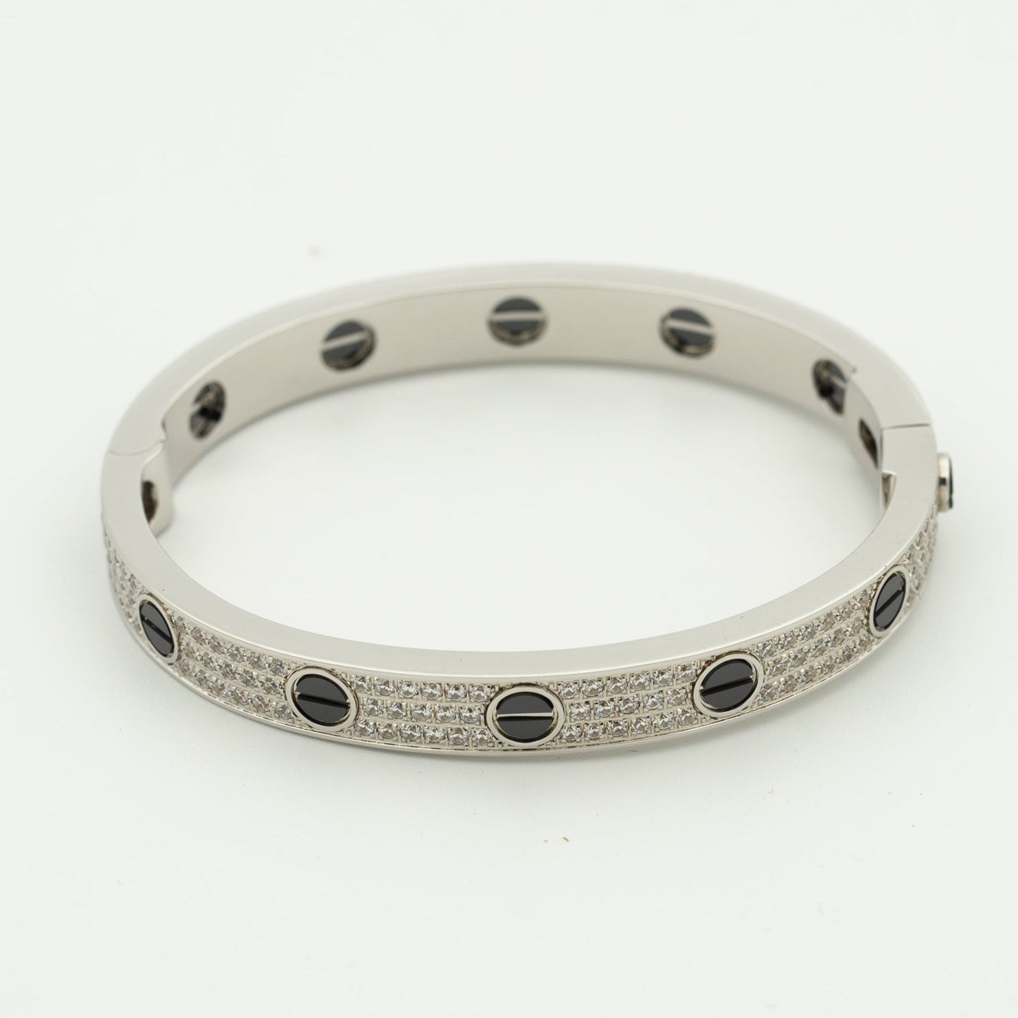 [Rose Jewels]LOVE BRACELET 6.1MM DIAMOND-PAVED CERAMIC