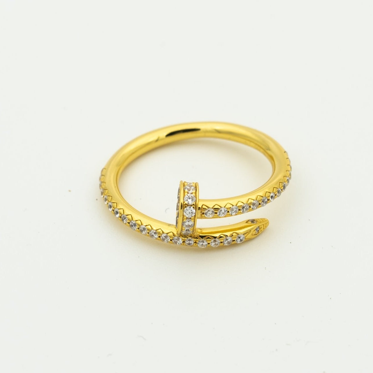 [ROSE]JUSTE RING 1.8MM GOLD DIAMONDS