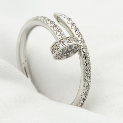 [ROSE]JUSTE RING 1.8MM SILVER DIAMONDS