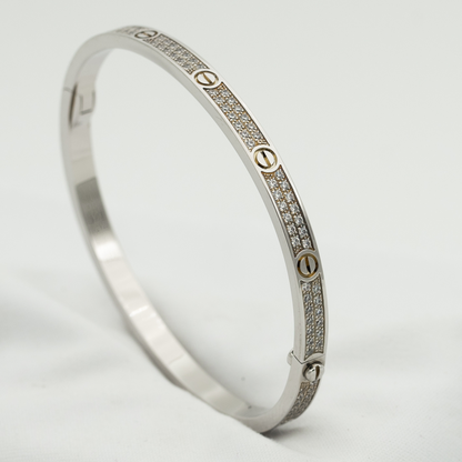 [Rose Jewels]LOVE BRACELET 3.65MM DIAMOND-PAVED