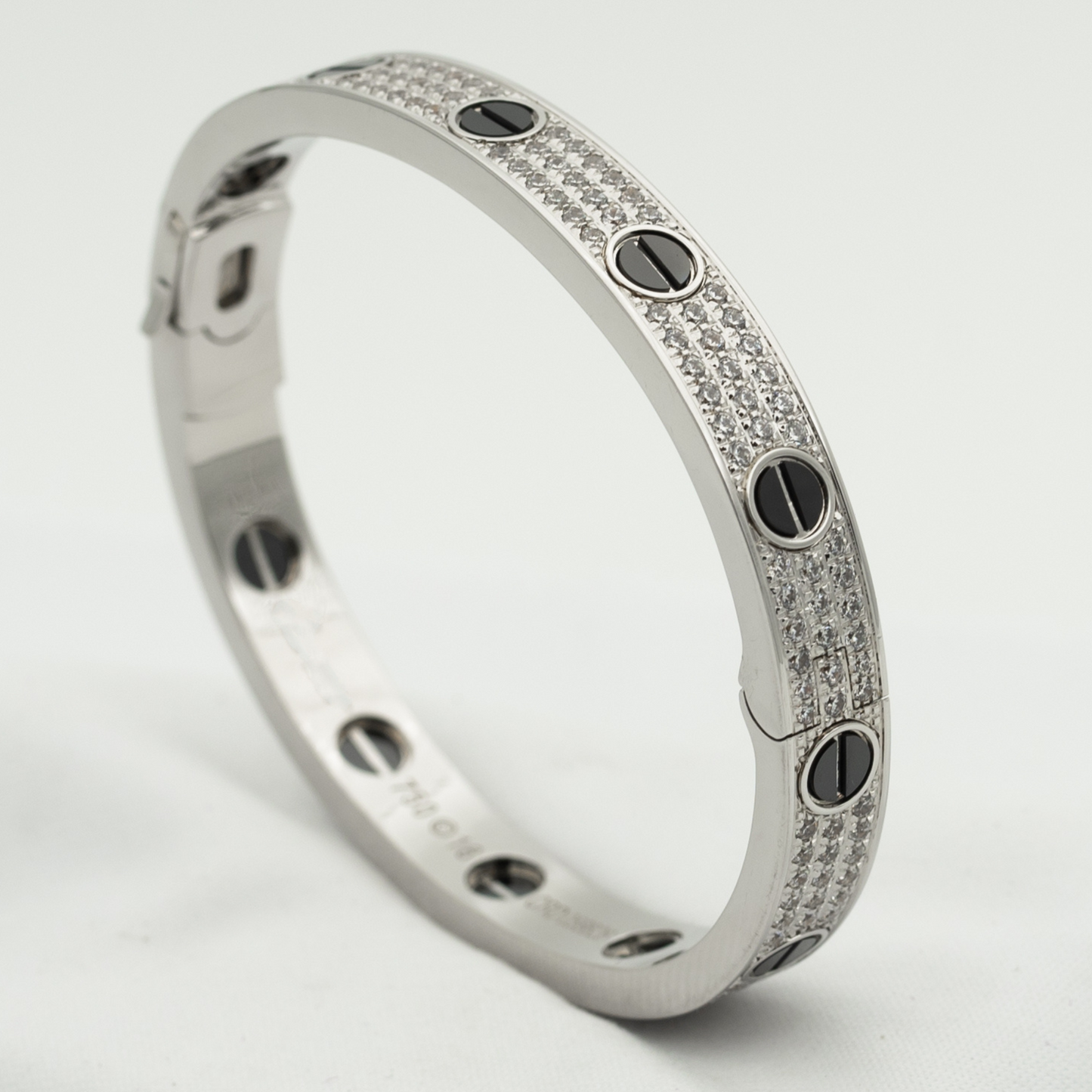 [Rose Jewels]LOVE BRACELET 6.1MM DIAMOND-PAVED CERAMIC