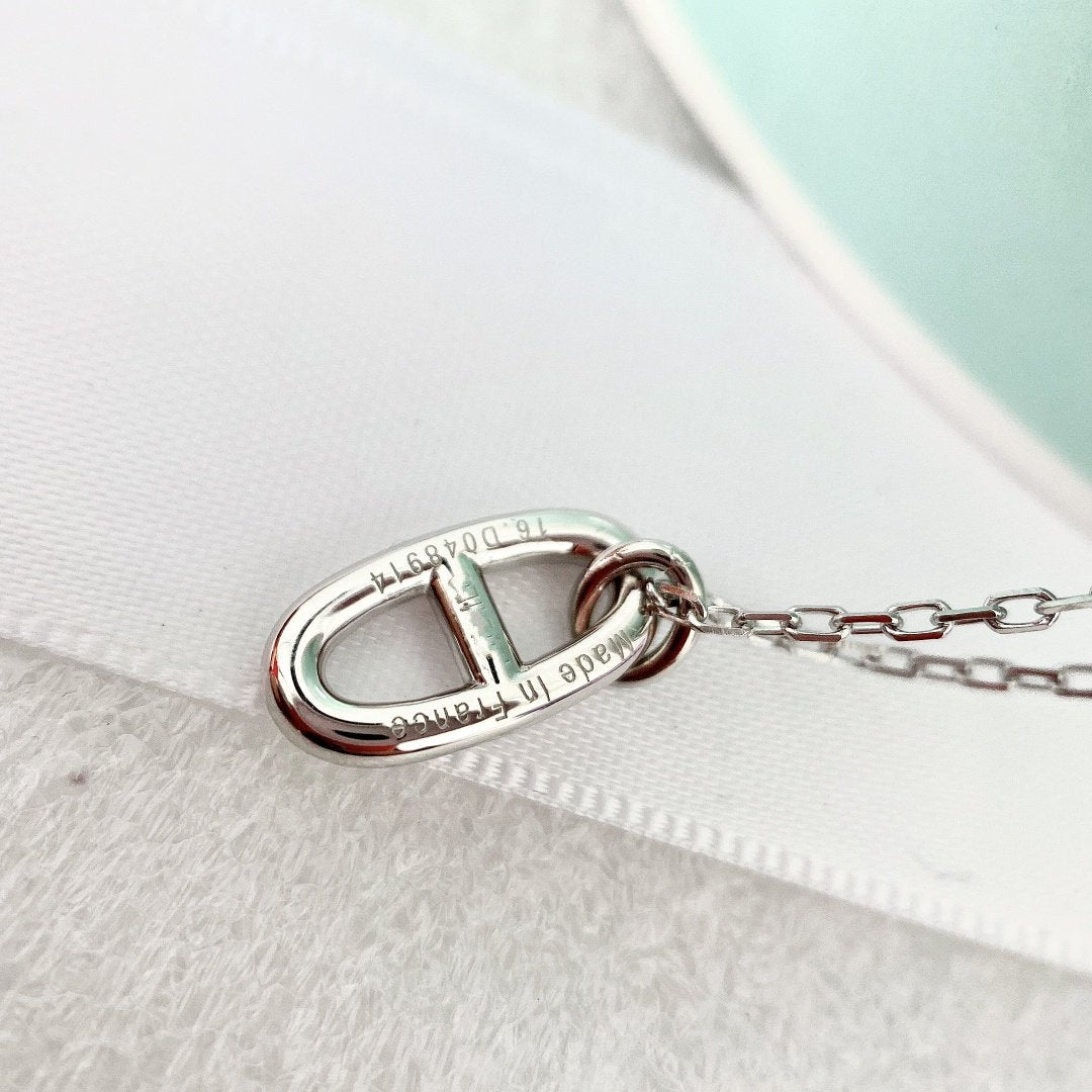 [Rose Jewels]HM PIG NOSE NECKLACE