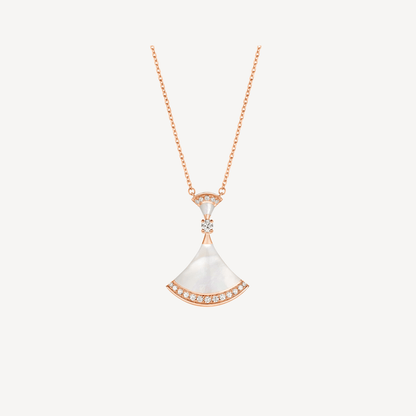 [Rose Jewels] TRAUM HALSKETTE MOP ROSA GOLD DIAMANT