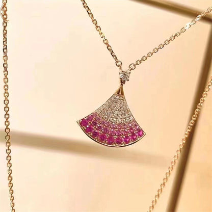 [Rose Jewels]DREAM HALSKETTE ROSA GOLD ROSA DIAMANT