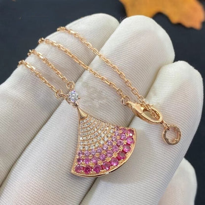 [Rose Jewels]DREAM HALSKETTE ROSA GOLD ROSA DIAMANT