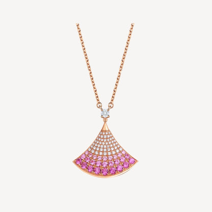 [Rose Jewels]DREAM HALSKETTE ROSA GOLD ROSA DIAMANT