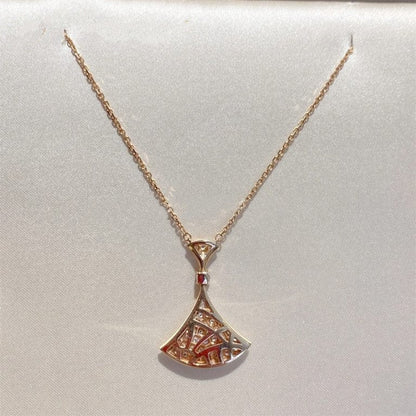 [Rose Jewels]DREAM HALSKETTE ROSA GOLD VOLLER DIAMANT