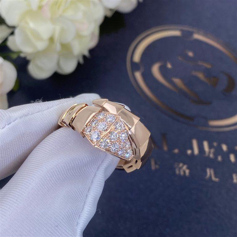 [Rose Jewels]SERPENTI RING ROSGOLD DIAMANT