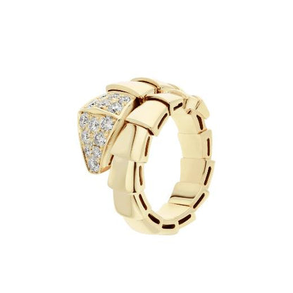 [Rose Jewels]SERPENTI RING GOLD DIAMANT