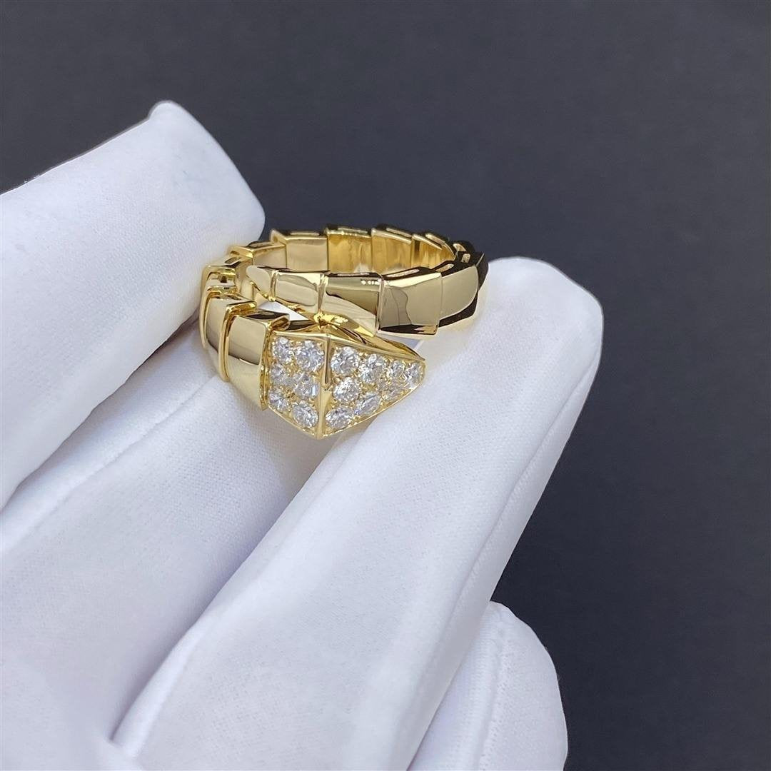 [Rose Jewels]SERPENTI RING GOLD DIAMANT