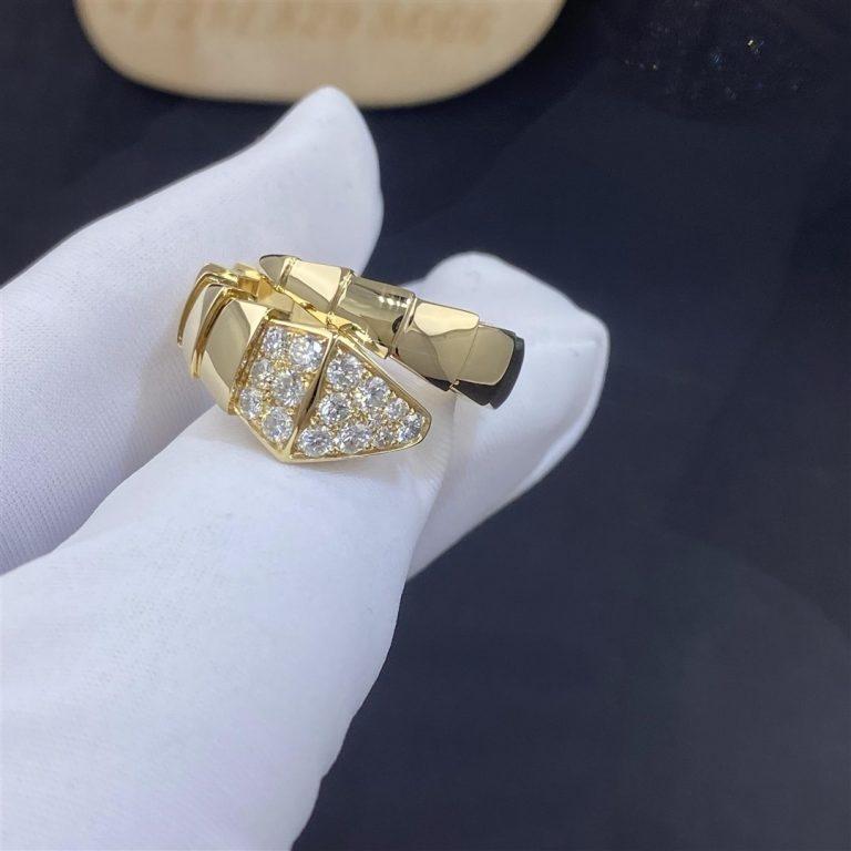 [Rose Jewels]SERPENTI RING GOLD DIAMANT