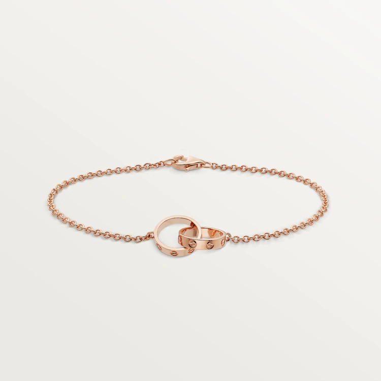 [ROSE]LOVE BRACELET DOUBLE RING