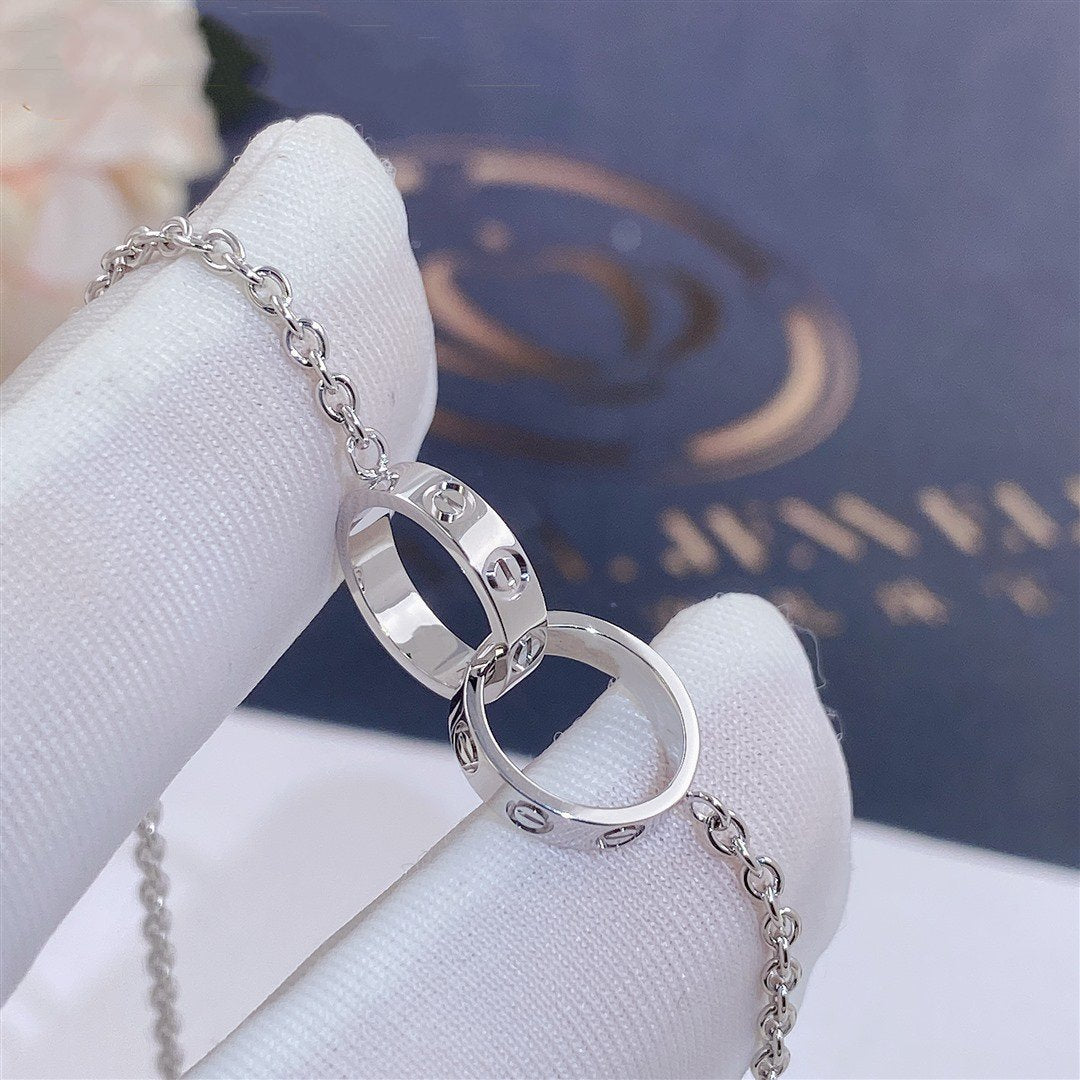 [ROSE]LOVE BRACELET DOUBLE RING