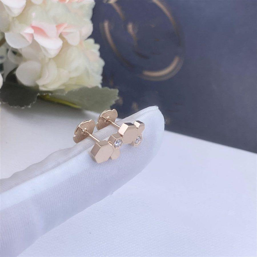 [Rose Jewels] BEE LOVE ROSÉGOLD DIAMANT OHRRINGE