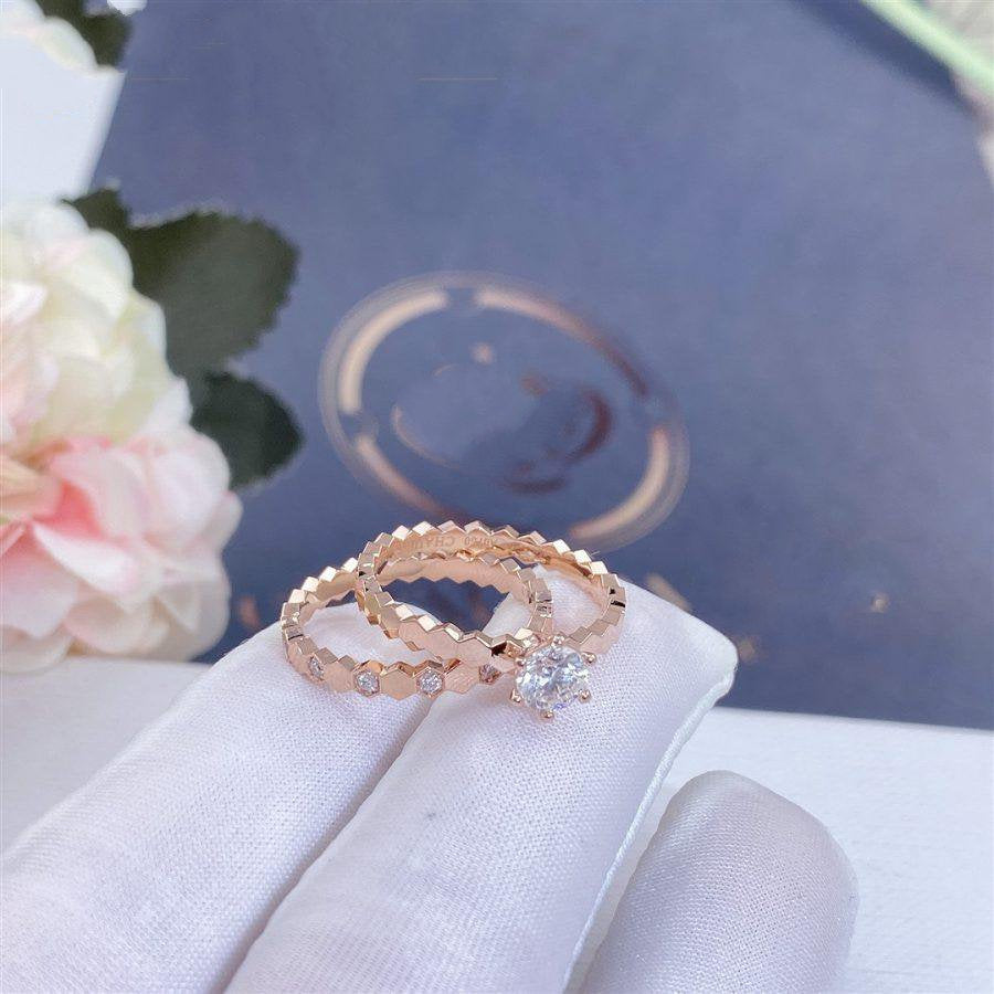 [Rose Jewels] BEE LOVE RING ROSGOLD 1 DIAMANT