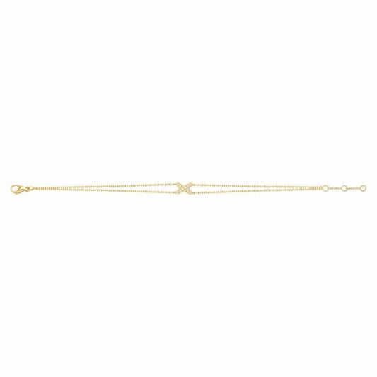 [Rose Jewels]JEUX BRACELET GOLD DIAMOND