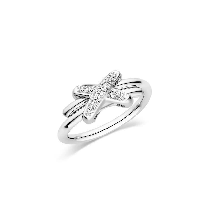 [Rose Jewels]JEUX DE SILBER-DIAMANTRING