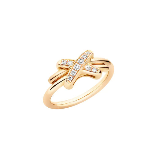 [Rose Jewels]JEUX DE GOLD DIAMANTRING