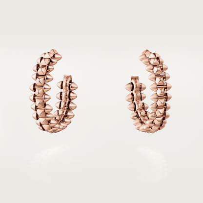 [ROSE]CLASH SMALL HOOP EARRINGS