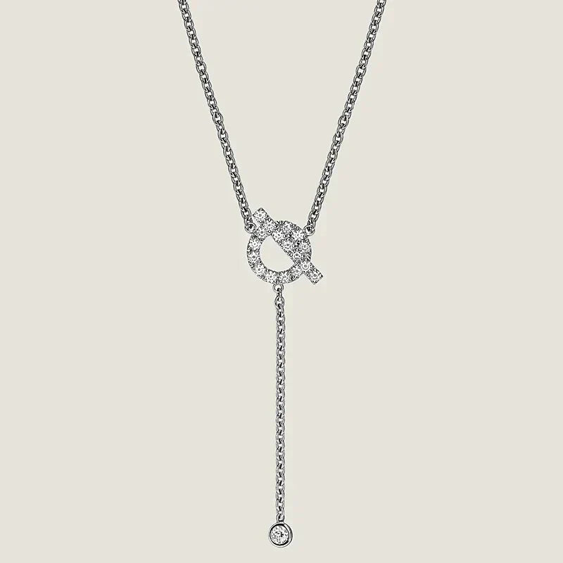 [Rose Jewels]FINESSE SILVER DIAMOND NECKLACE