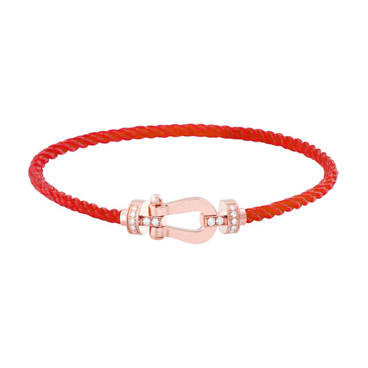 [Rose Jewels]FORCE 10 HALBDIAMANT ROSGOLD ROT CORDERI GROSSES UND MITTLERES MODELL