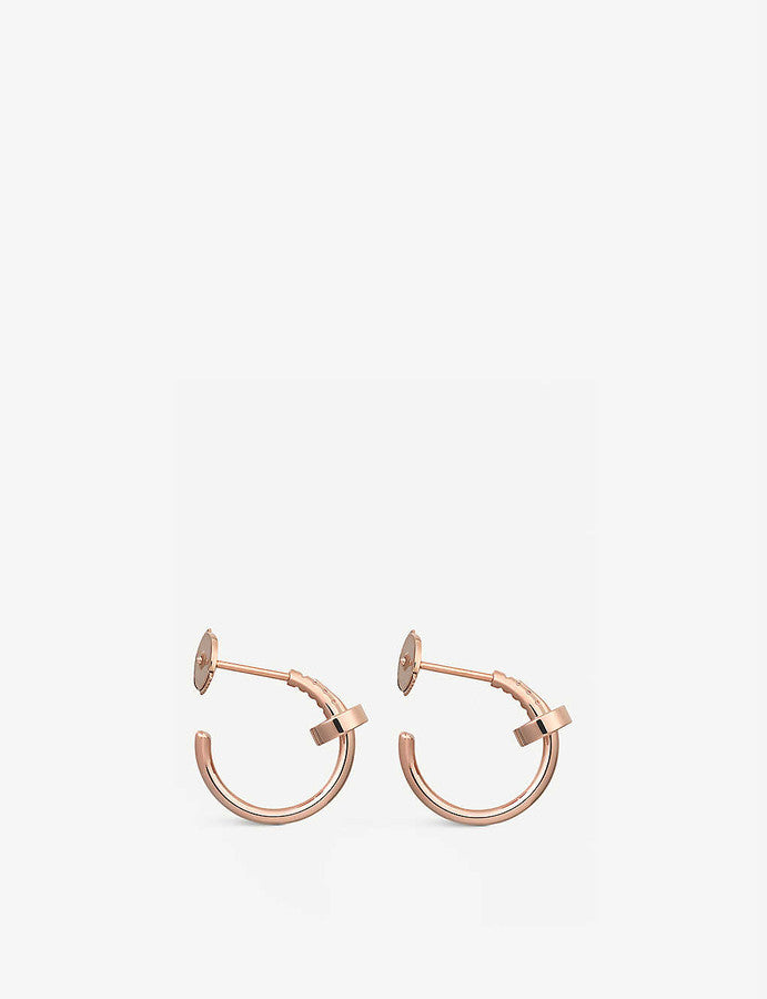 [ROSE]JUSTE EARRINGS PINK GOLD