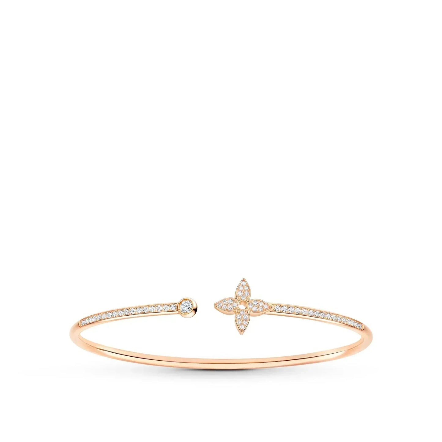 [Rose Jewels]LV IDYLLE ROSGOLD OFFENES ARMBAND MIT DIAMANTEN