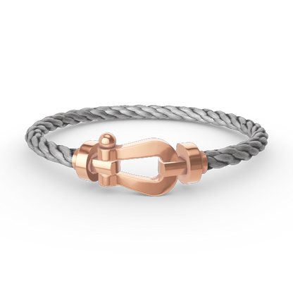 [Rose Jewels]FORCE GROSSES HUFEISENARMBAND OHNE DIAMANT ROSÉGOLD