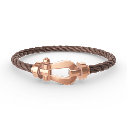 [Rose Jewels]FORCE GROSSES HUFEISENARMBAND OHNE DIAMANT ROSÉGOLD