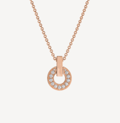 [Rose Jewels]GARI HALSKETTE ROSGOLD DIAMANT