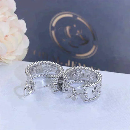 [ROSE]PERLEE DIAMOND EARRINGS