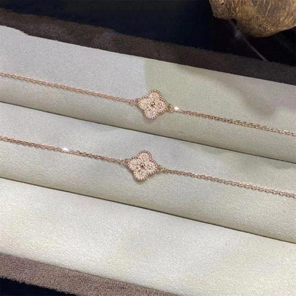 [ROSE]CLOVER SINGLE FLOWER BRACELET