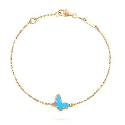 [ROSE]BUTTERFLY TURQUOISE BUTTERFLY BRACELET