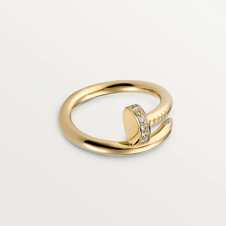 [ROSE]JUSTE RING 2.65MM GOLD DIAMOND